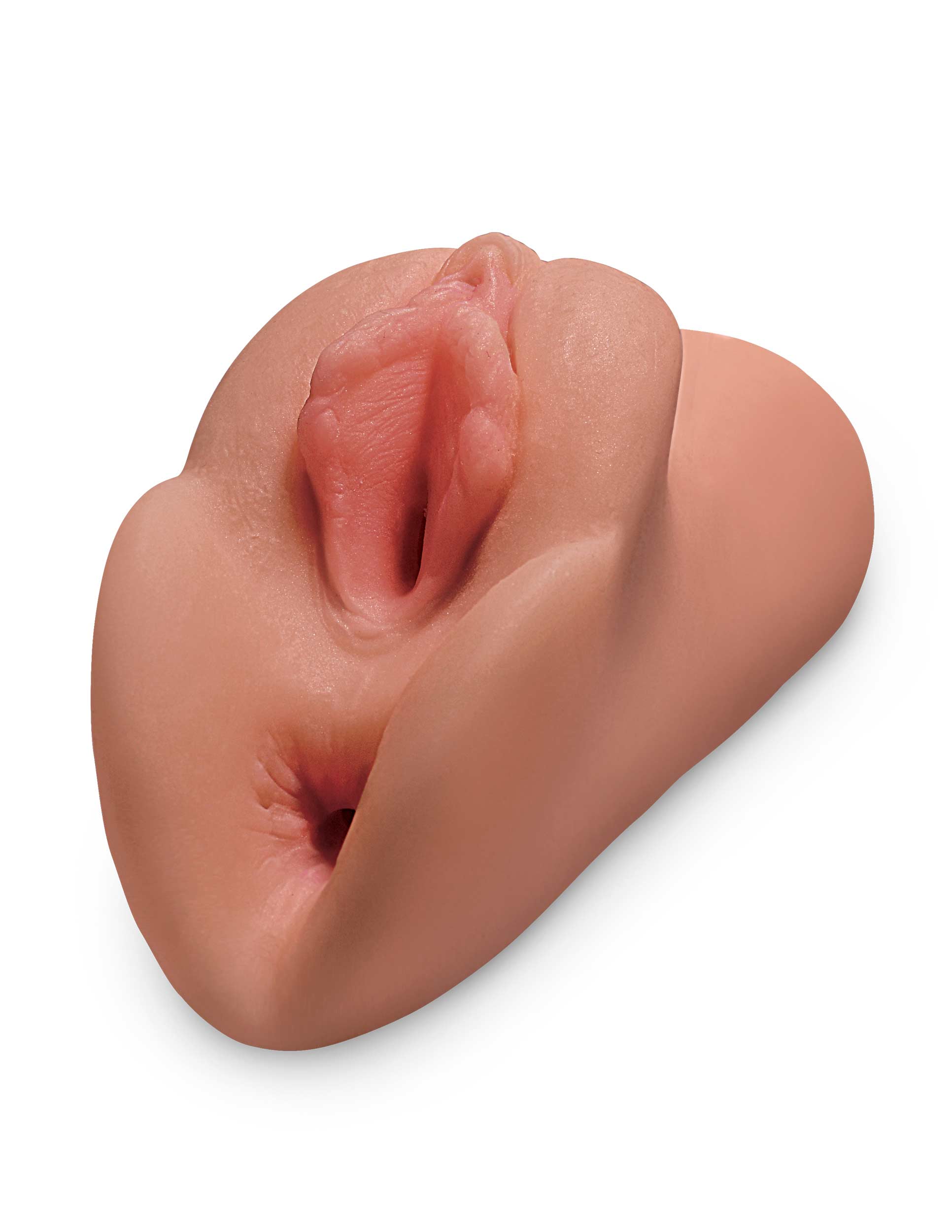 PDX PLUS PERFECT PUSSY DOUBLE STROKER TAN