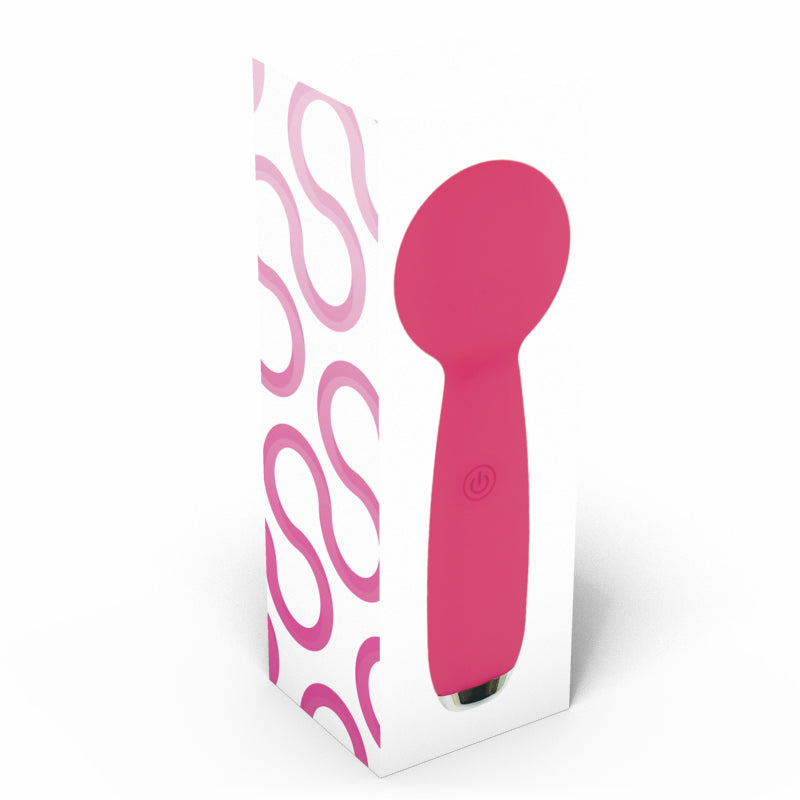 PETITES LIL EXCLAIM MINI WAND VIBRATOR PINK
