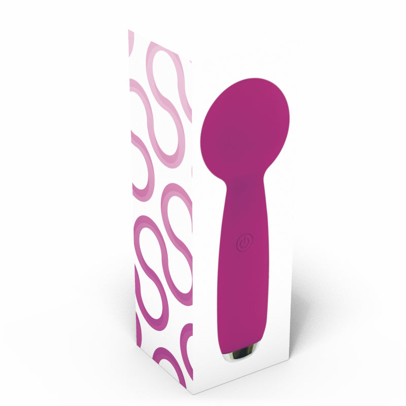 PETITES LIL EXCLAIM MINI WAND VIBRATOR PURPLE