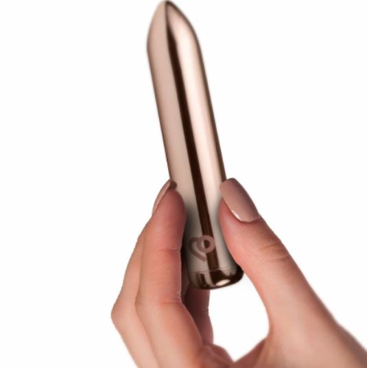 GOLDEN ROSE RECHARGEABLE BULLET ROSE GOLD