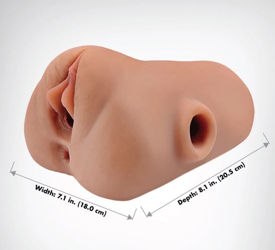 PDX Plus Pussy Pounder Squeeze Stroker – Brown