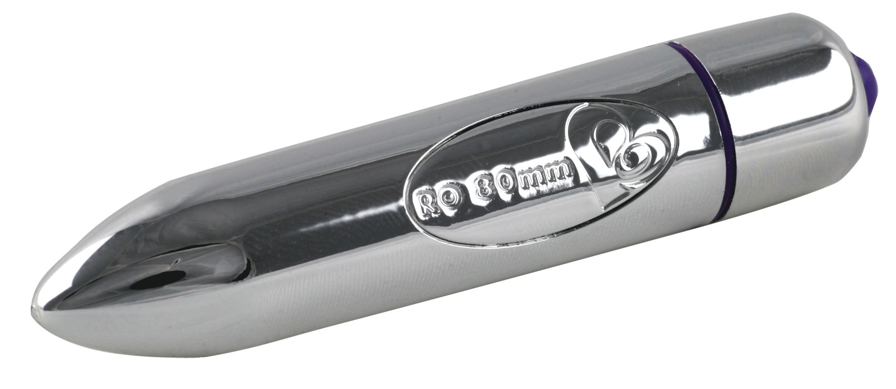 BULLET 80MM CHROME