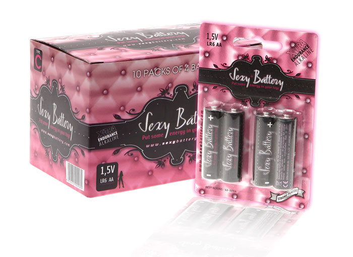 SEXY BATTERY AA/LR6 10 PACK DISPLAY