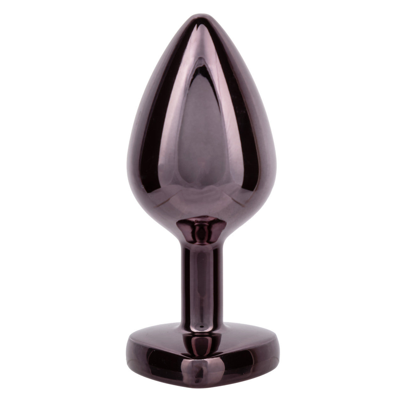 JEWEL LARGE BLACK DIAMOND HEART PLUG