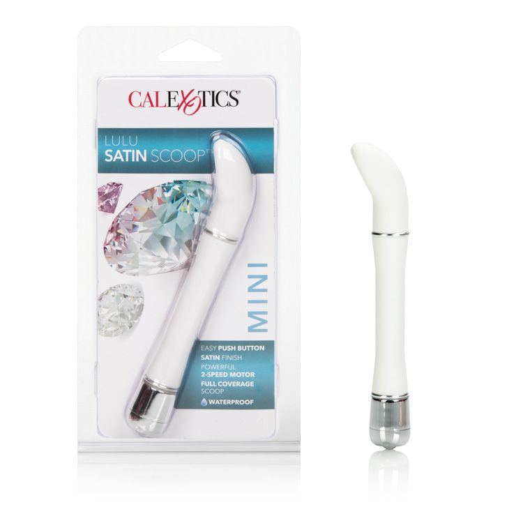 Lulu Satin Scoop – White