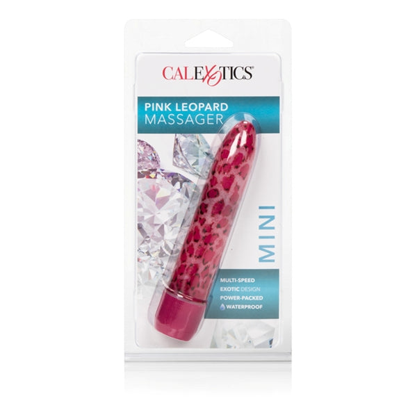 Pink Leopard Massager 4.25"