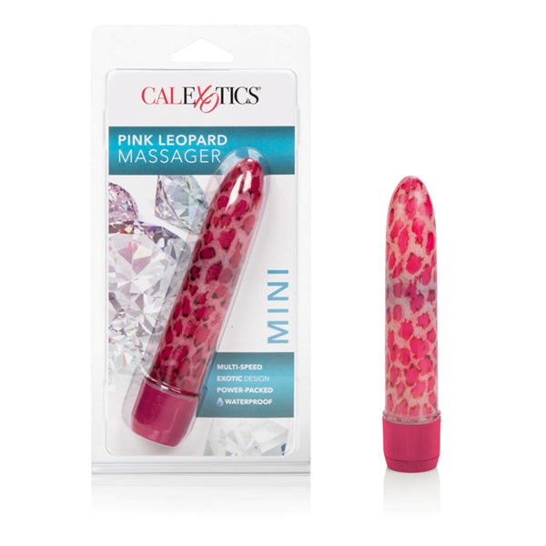 Pink Leopard Massager 4.25"