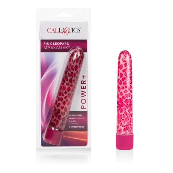 Pink Leopard Massager 6.5"