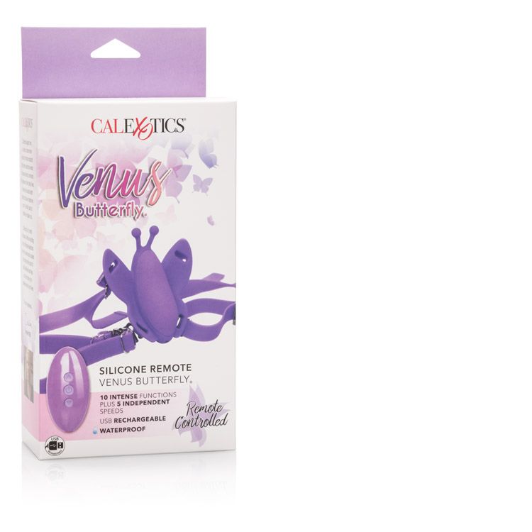 SILICONE REMOTE MICRO VENUS BUTTERFLY VIBRATOR