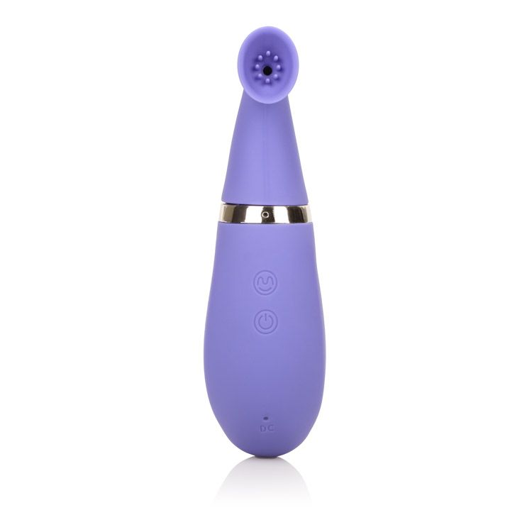 RECHARGEABLE CLITORAL PUMP BLUE