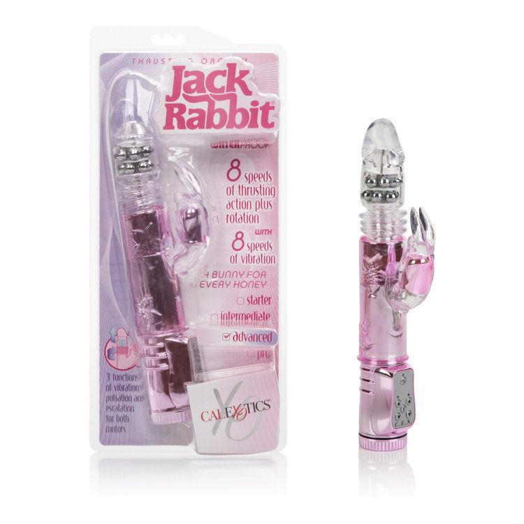 THRUSTING ORGASM JACK RABBIT PINK
