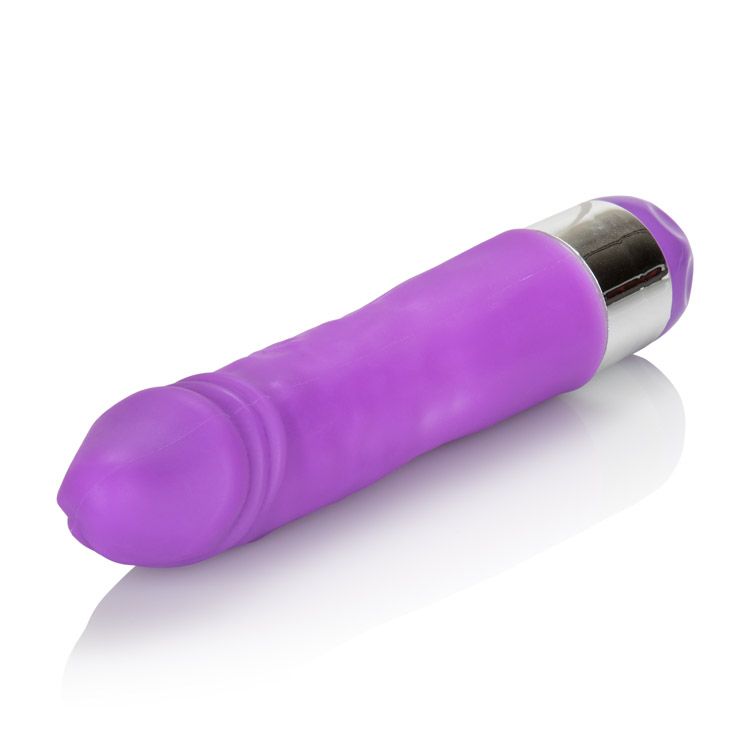 SHANES WORLD SILICONE BUDDY PURPLE VIBRATOR