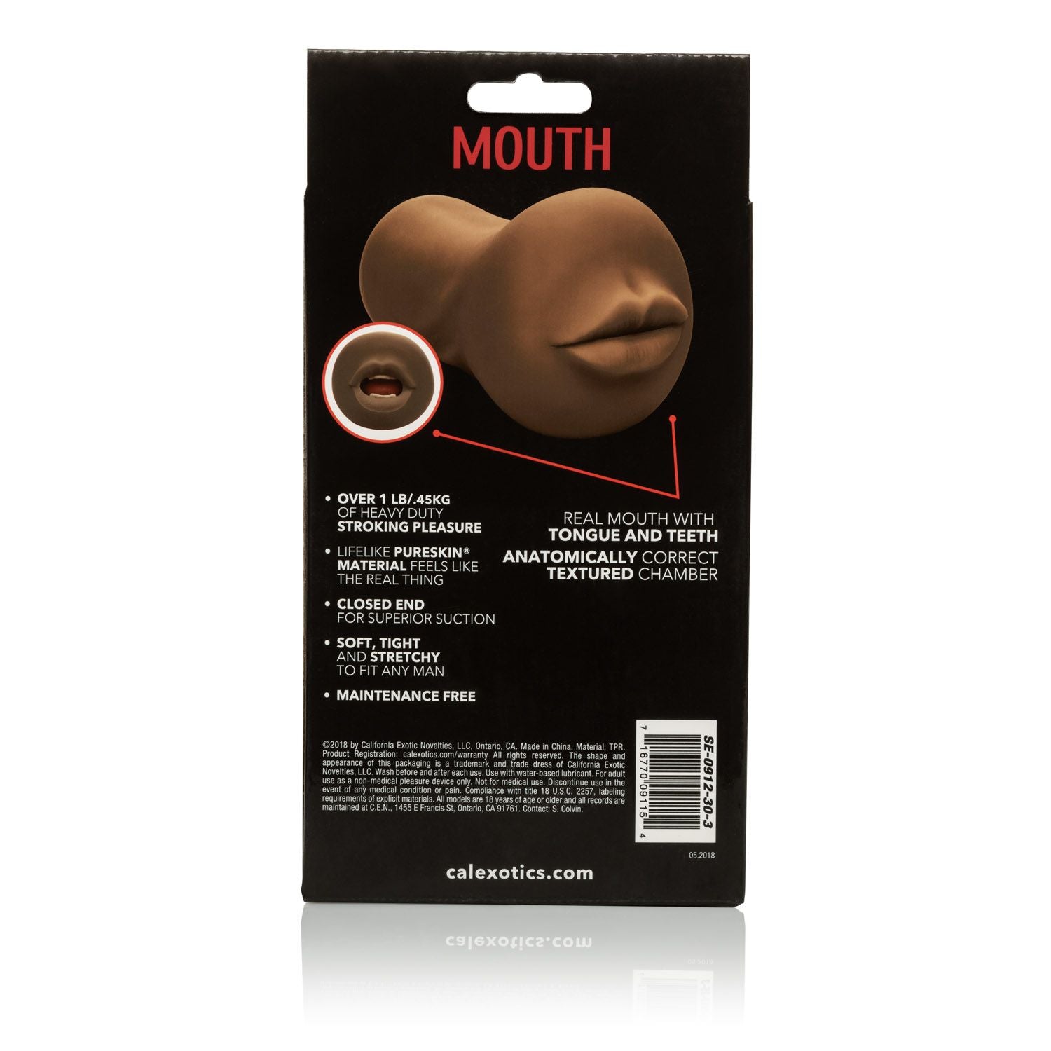 Stroke It Mouth – Brown