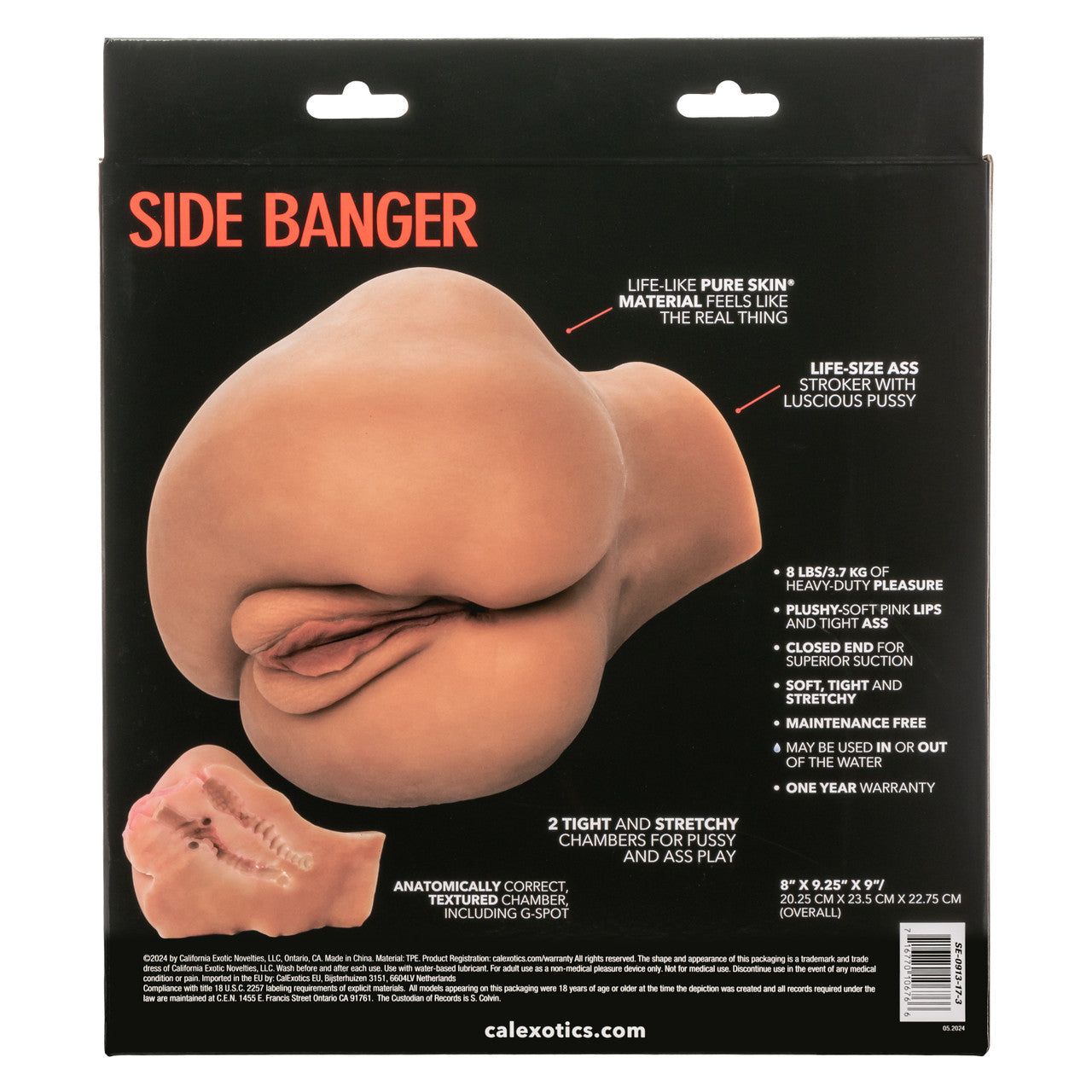 STROKE IT SIDE BANGER BROWN