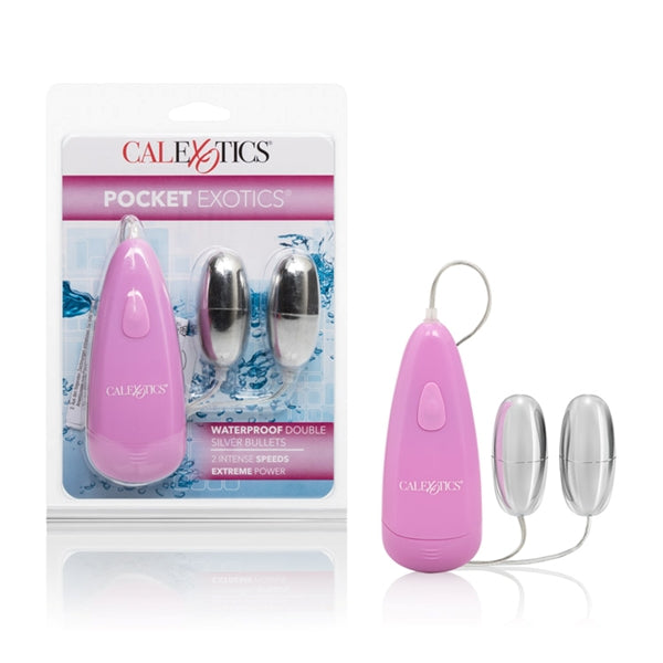 Pocket Exotics Double Silver Bullet – Waterproof