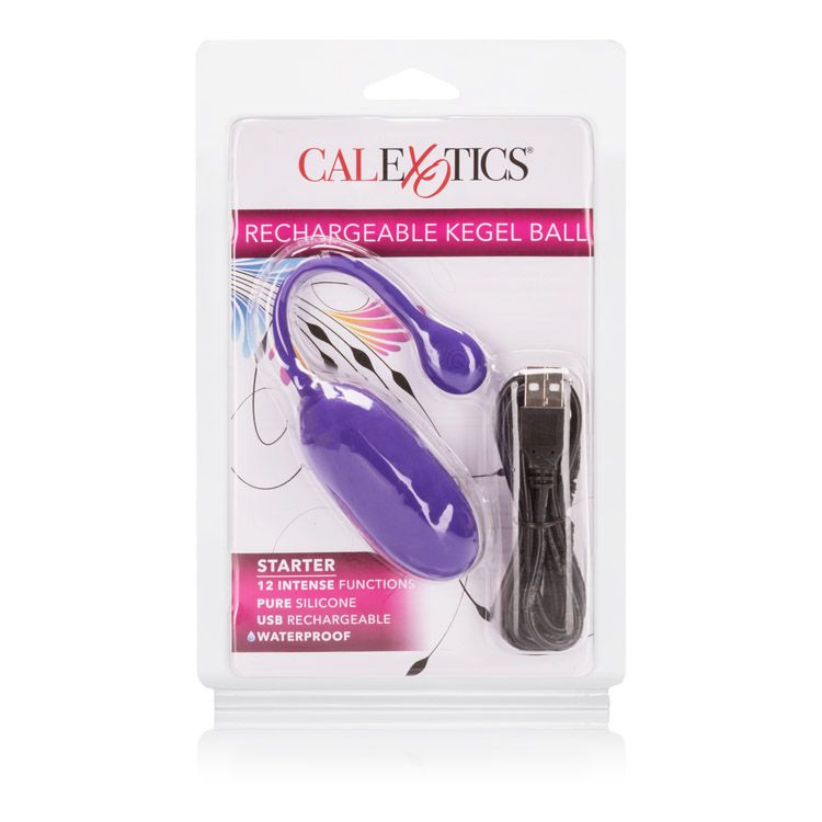 Rechargeable Kegel Ball Starter – Purple