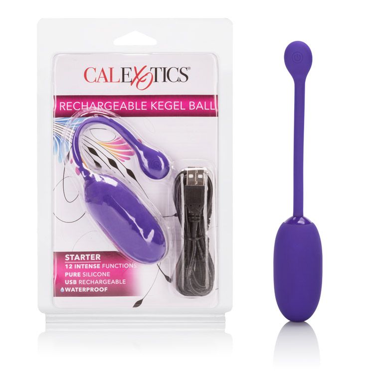 Rechargeable Kegel Ball Starter – Purple
