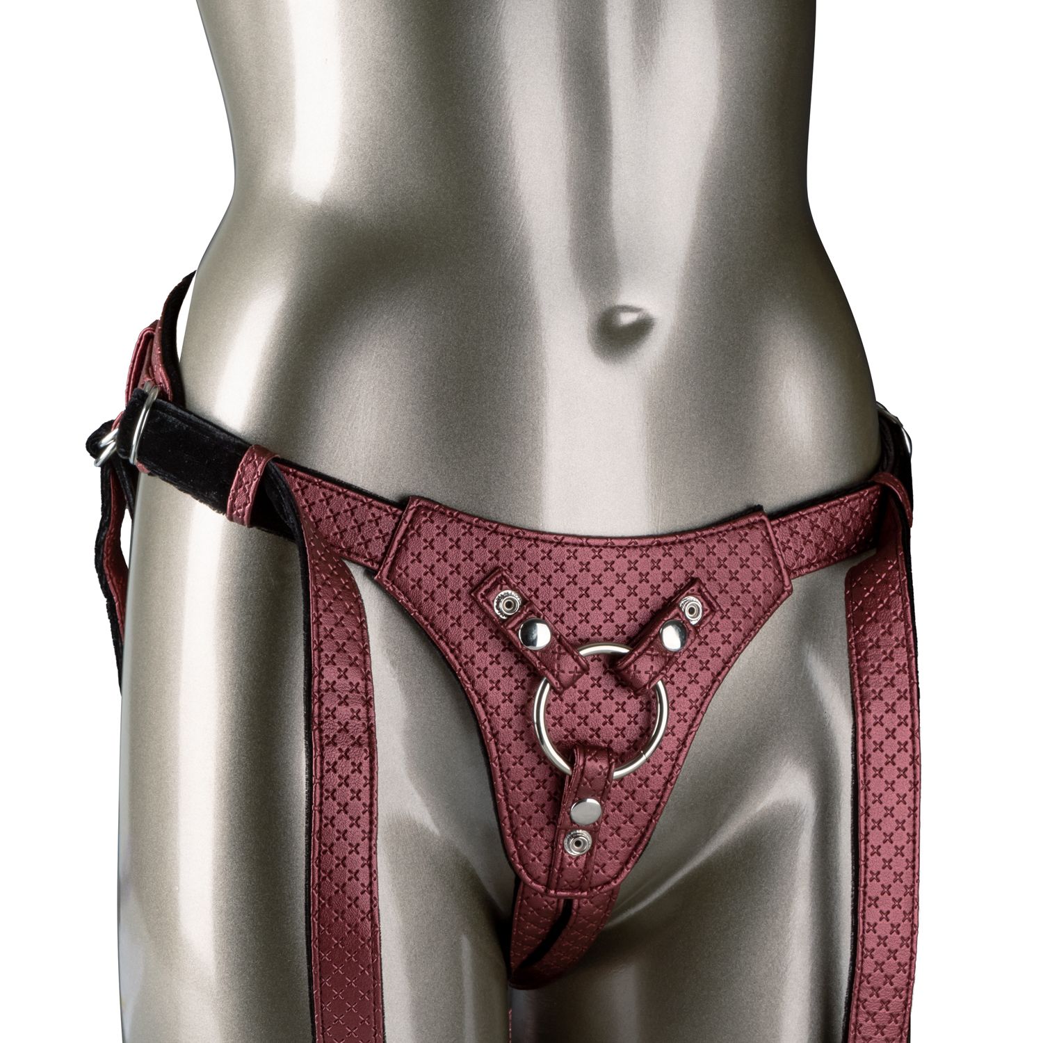 HER ROYAL HARNESS THE REGAL QUEEN RED