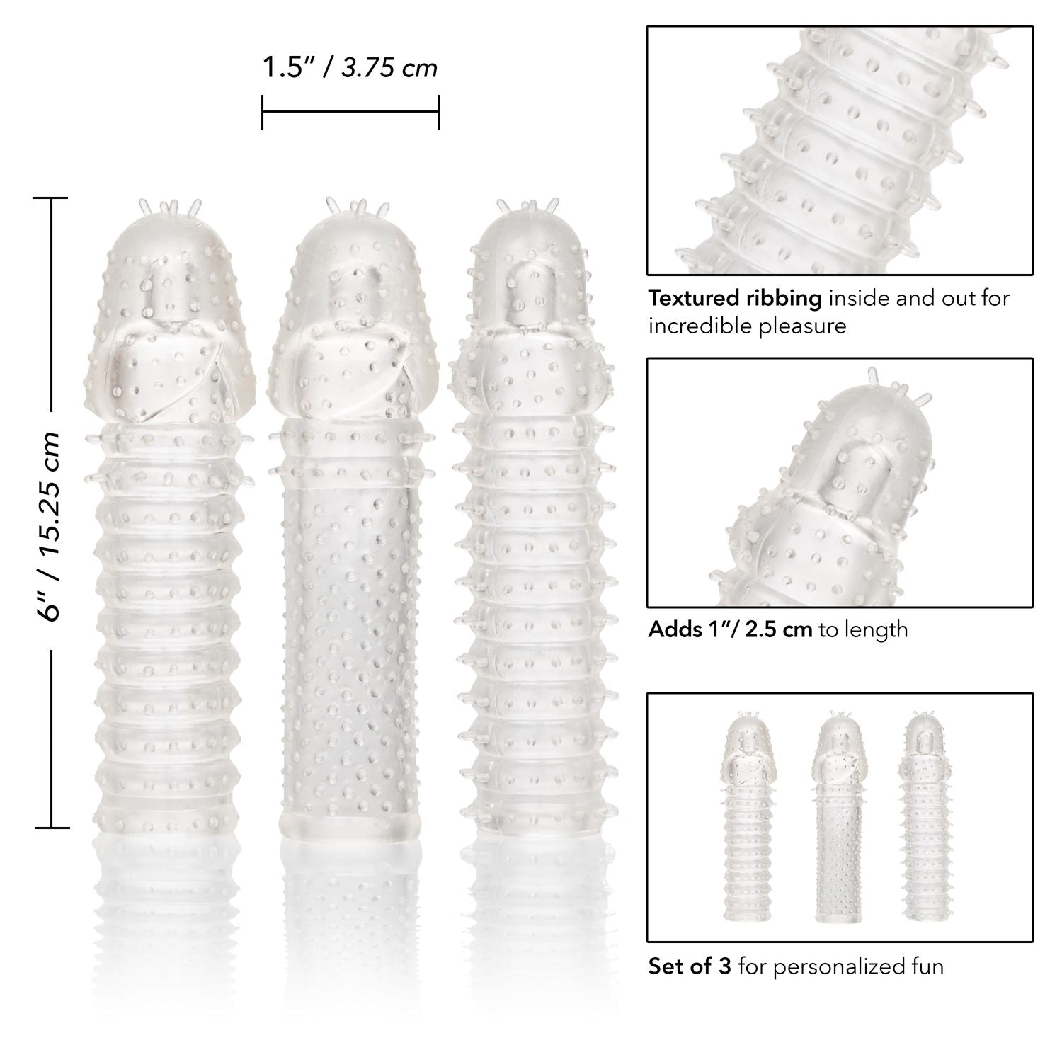 3-Piece Extension Kit