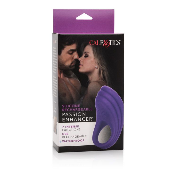 Passion Enhancer Silicone Rechargeable – Purple