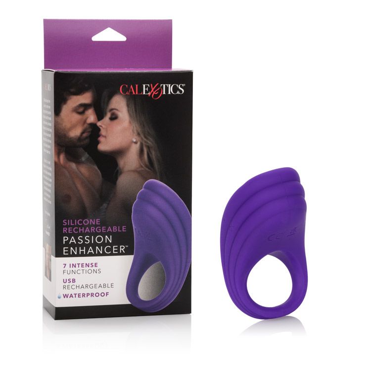 Passion Enhancer Silicone Rechargeable – Purple