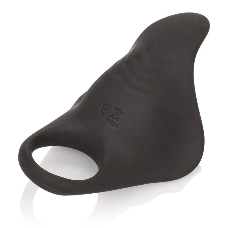 SILICONE RECHARGEABLE REMOTE PLEASURIZER COCK RING