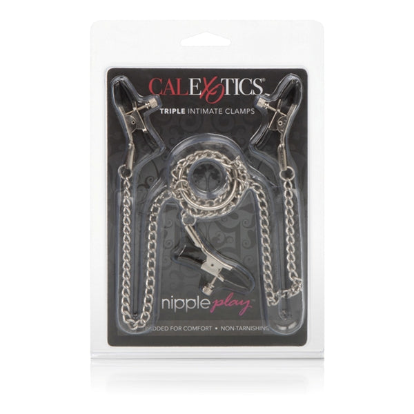 NIPPLE PLAY TRIPLE INTIMATE CLAMPS