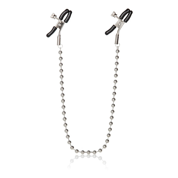 Nipple Play Nipple Clamps – Silver, Beaded