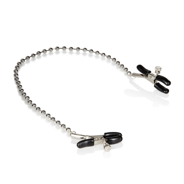 Nipple Play Nipple Clamps – Silver, Beaded