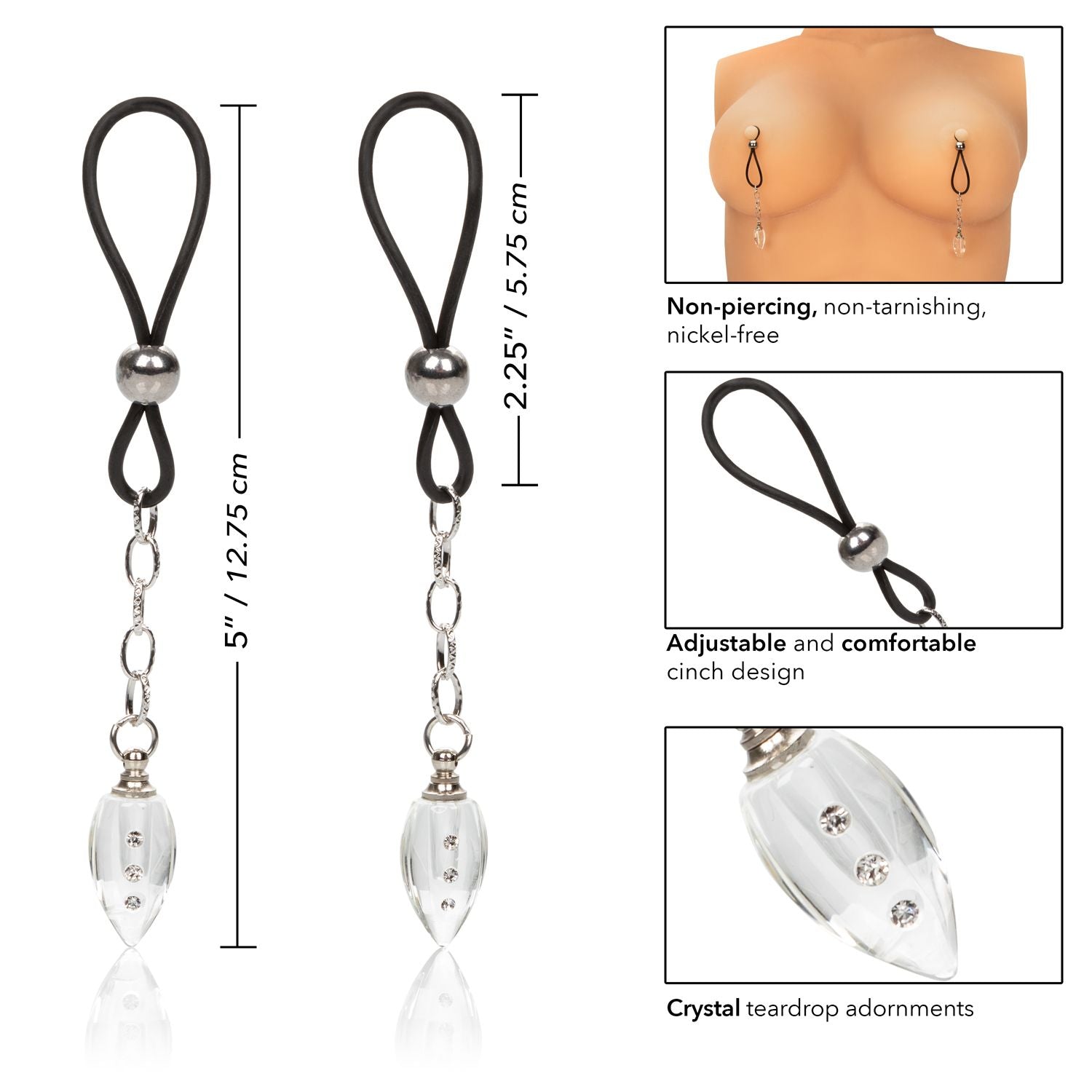 Nipple Play Non-Piercing Nipple Jewelry – Teardrop