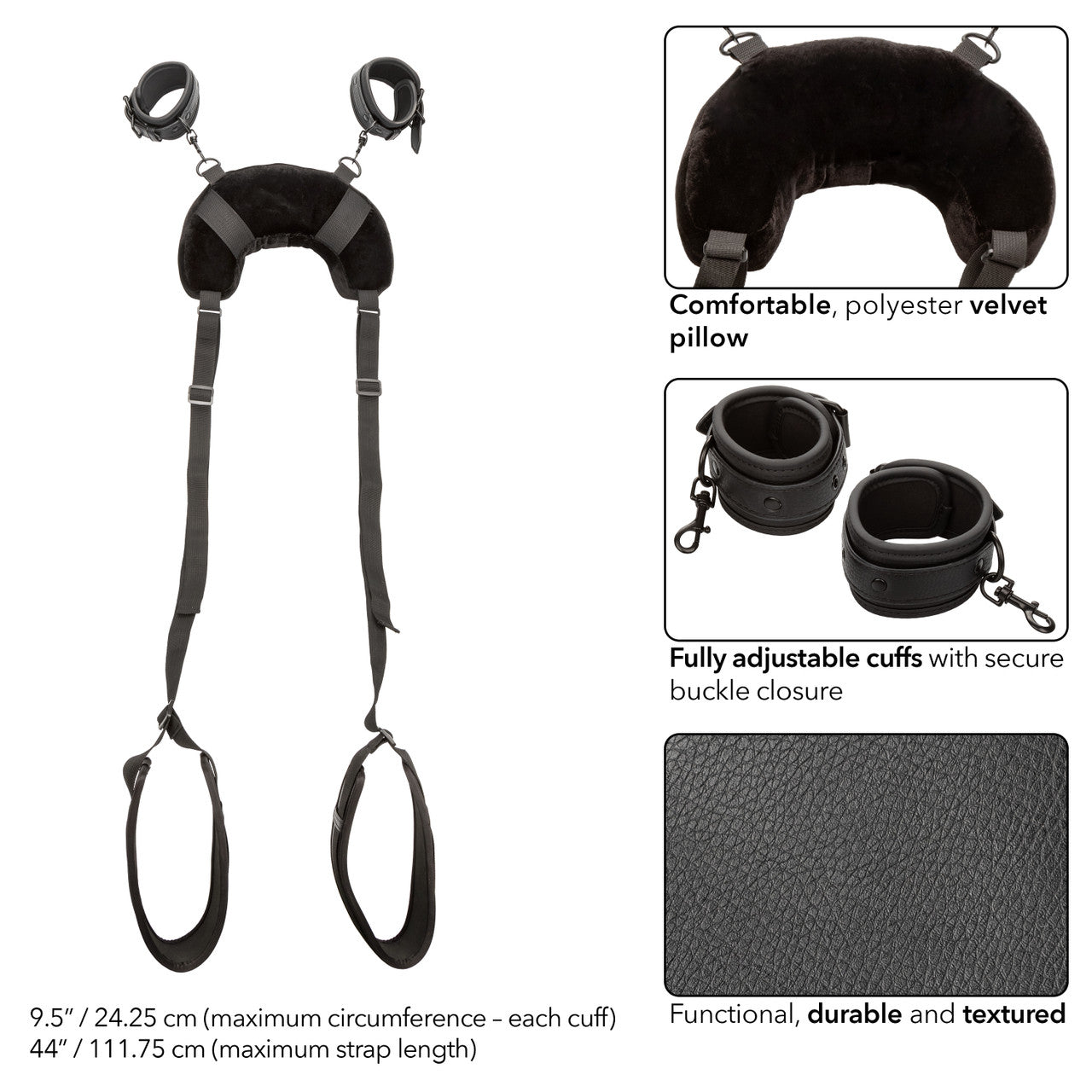 NOCTURNAL COLLECTION POSITION STRAP W/PILLOW