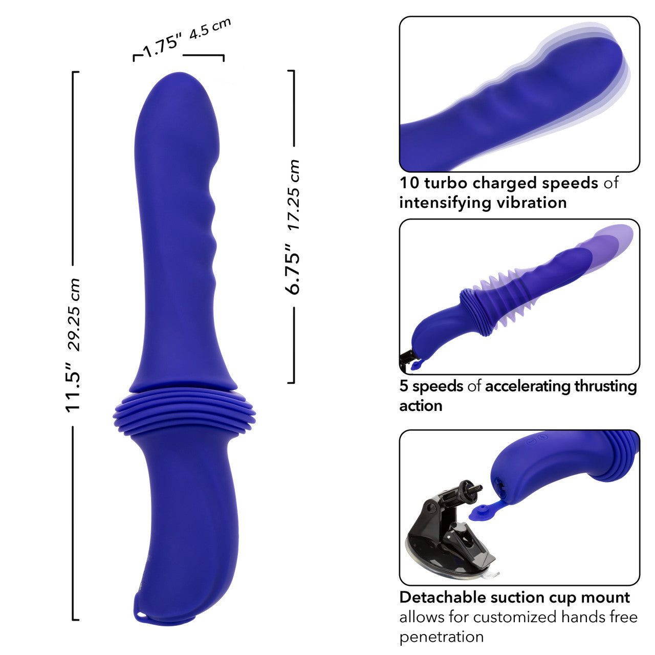 OVERDRIVE SEX MACHINE RIDGED THRUSTER