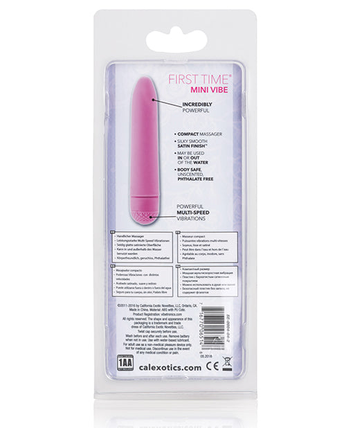 First Time Mini Vibe – Pink