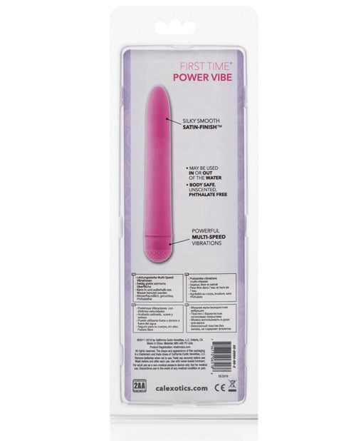 First Time Power Vibe – Pink