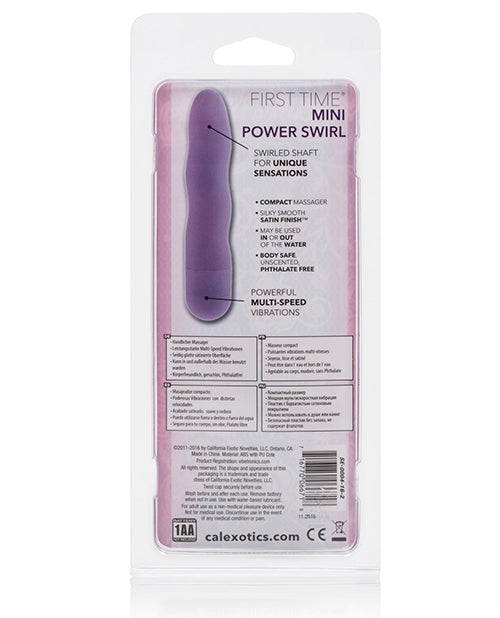 First Time Mini Power Swirl – Purple