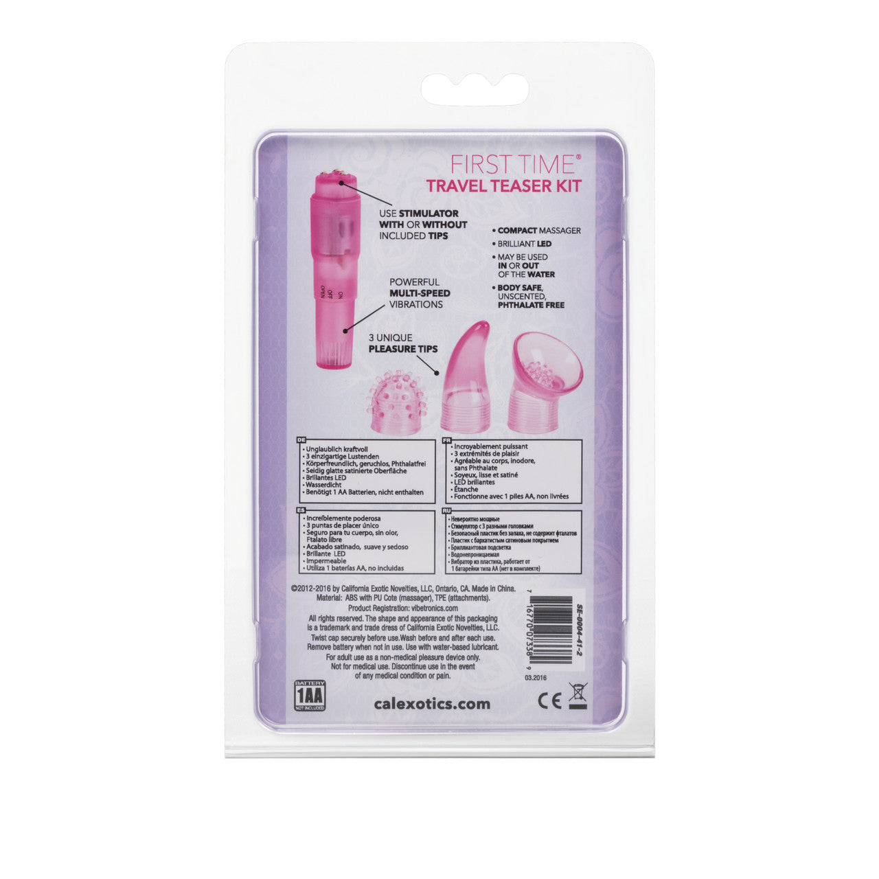 First Time Travel Teaser Kit – Pink