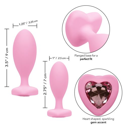 First Time Love Crystal Booty Duo – Pink