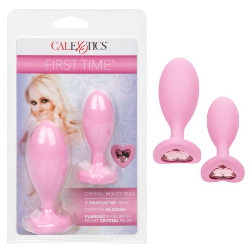 First Time Love Crystal Booty Duo – Pink