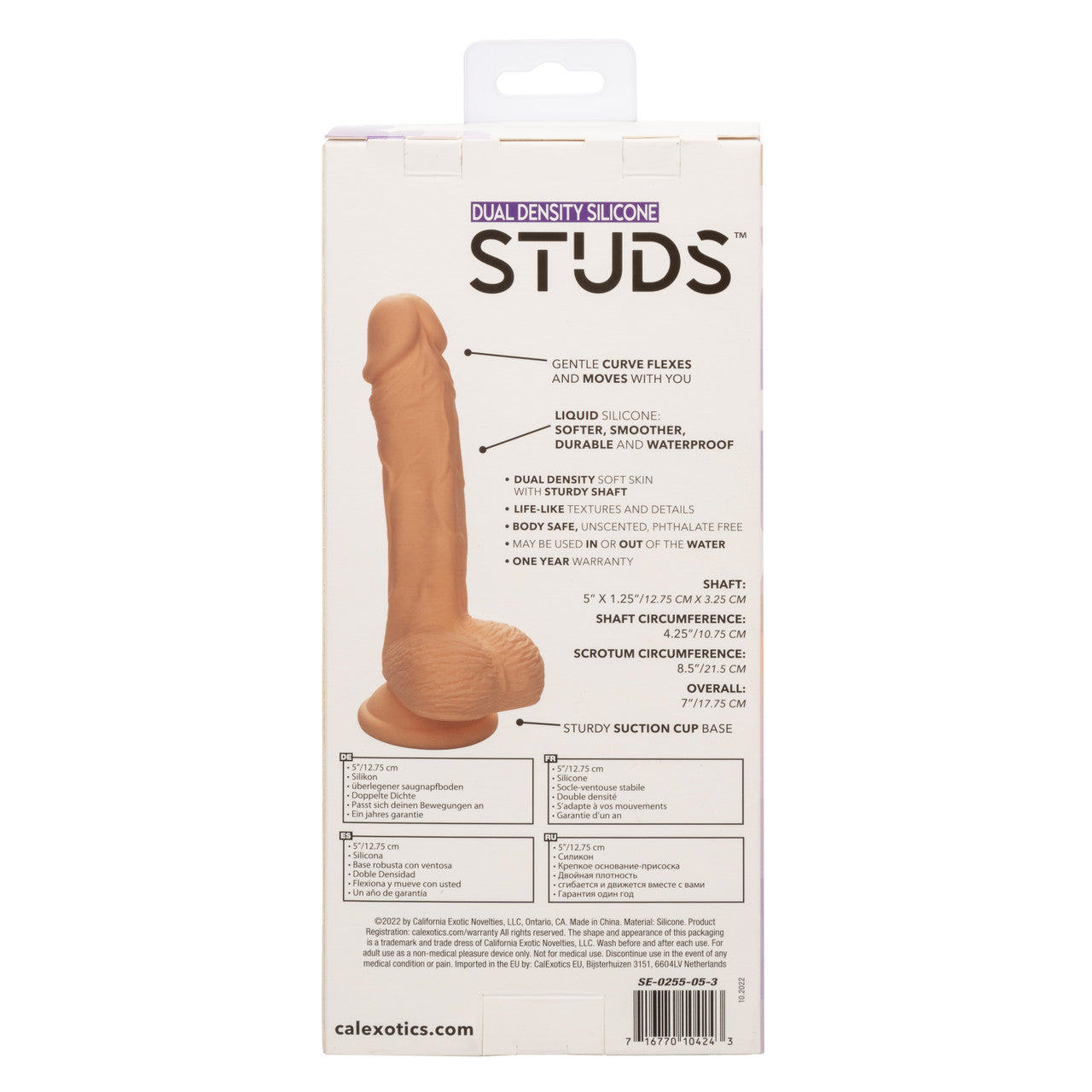 DUAL DENSITY SILICONE STUD 5IN IVORY