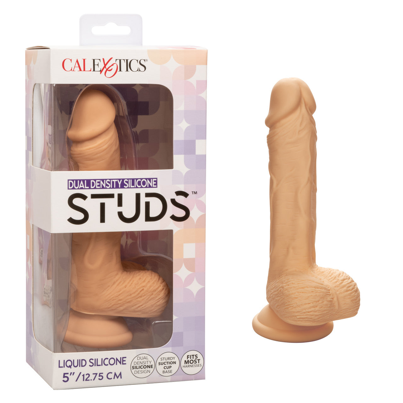 Dual Density Silicone Stud 5" – Ivory