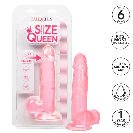 SIZE QUEEN 6IN PINK