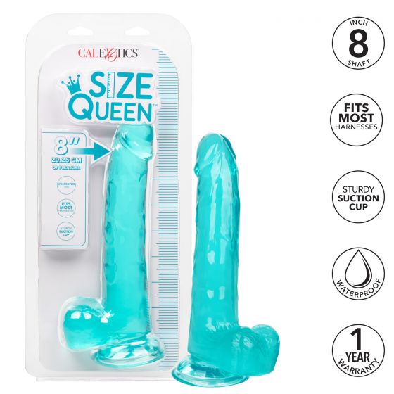 Size Queen 8" – Blue
