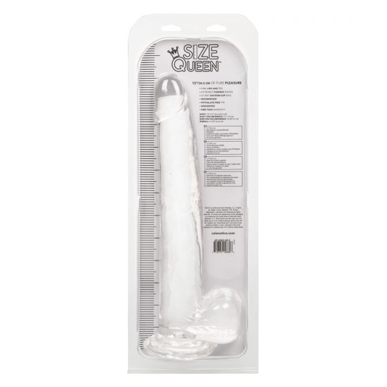 SIZE QUEEN 12IN CLEAR
