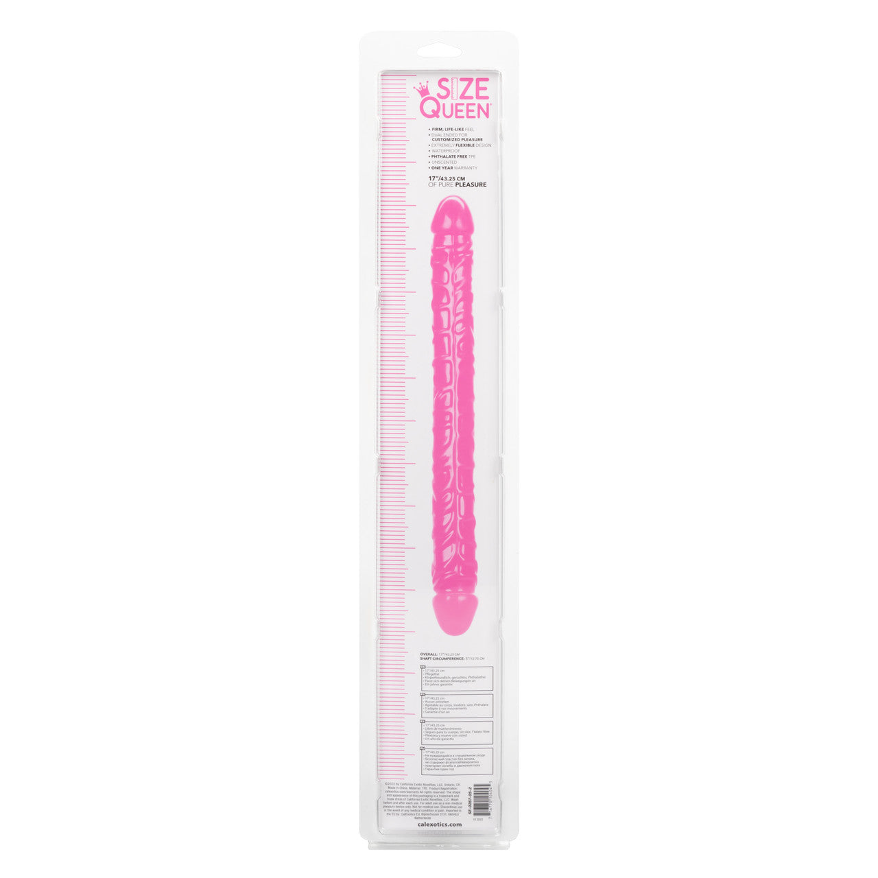 Size Queen 17" – Pink