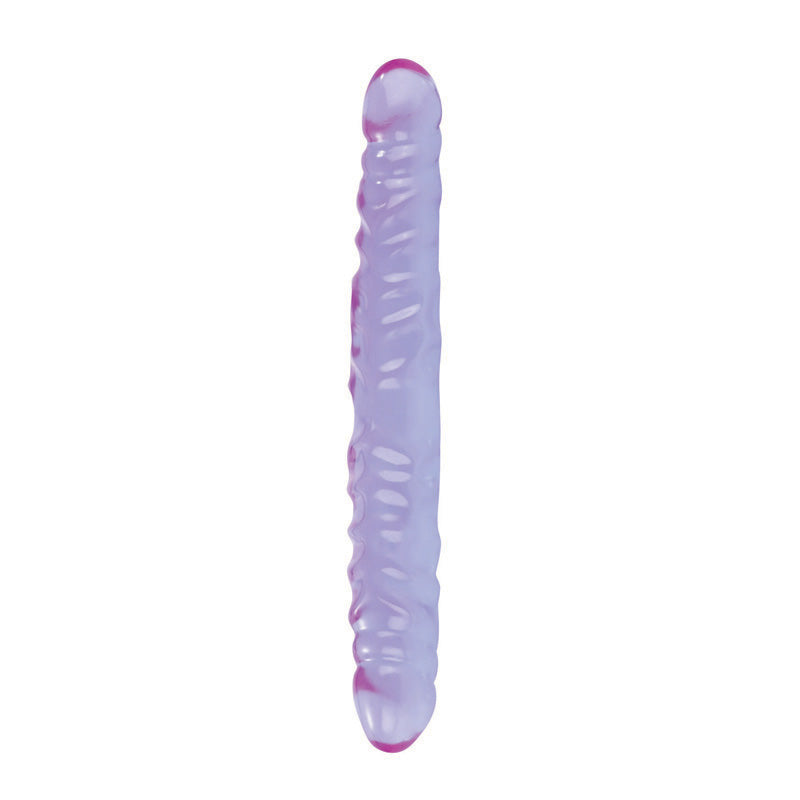 Reflective Gel Veined Double Dong 12"