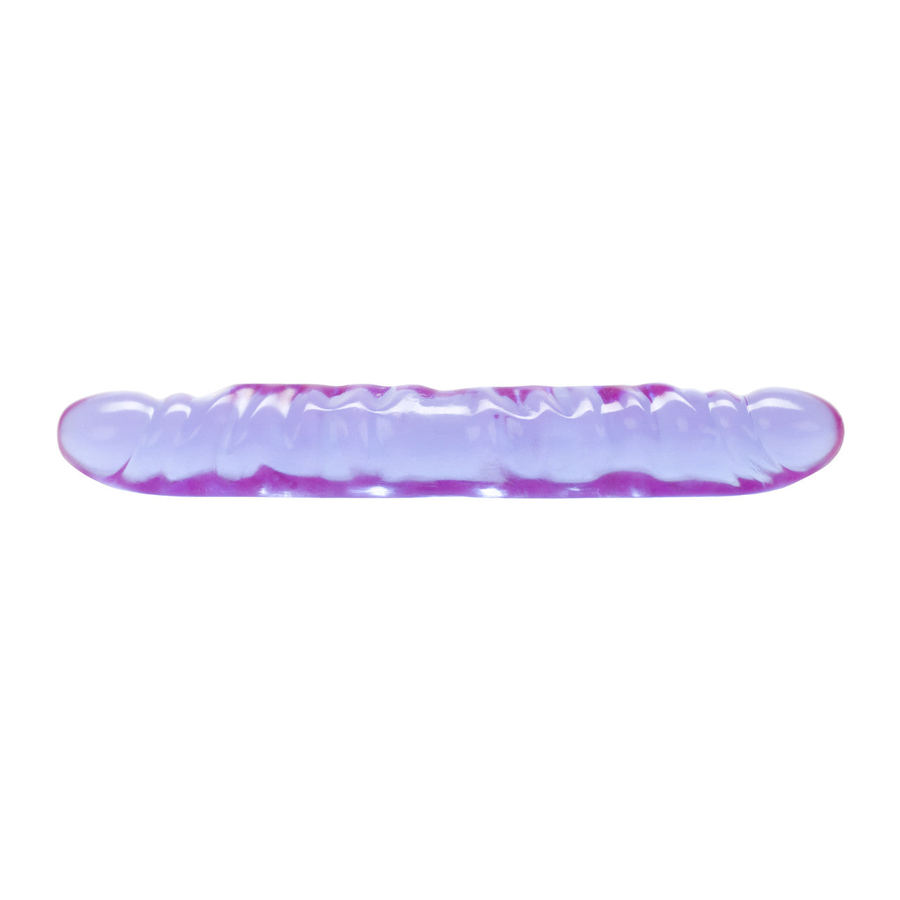 Reflective Gel Veined Double Dong 12"