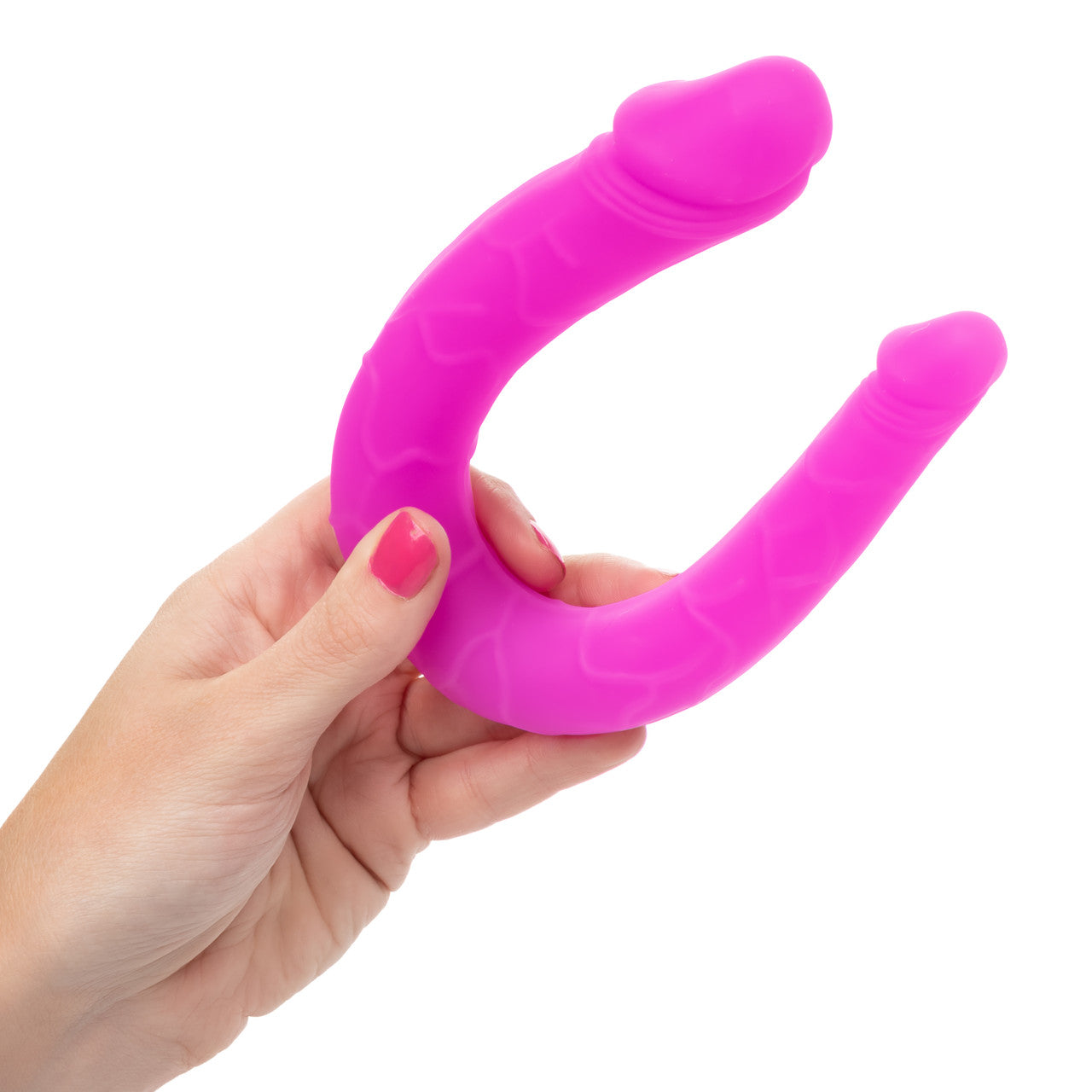 Silicone Double Dong – Purple, AC/DC