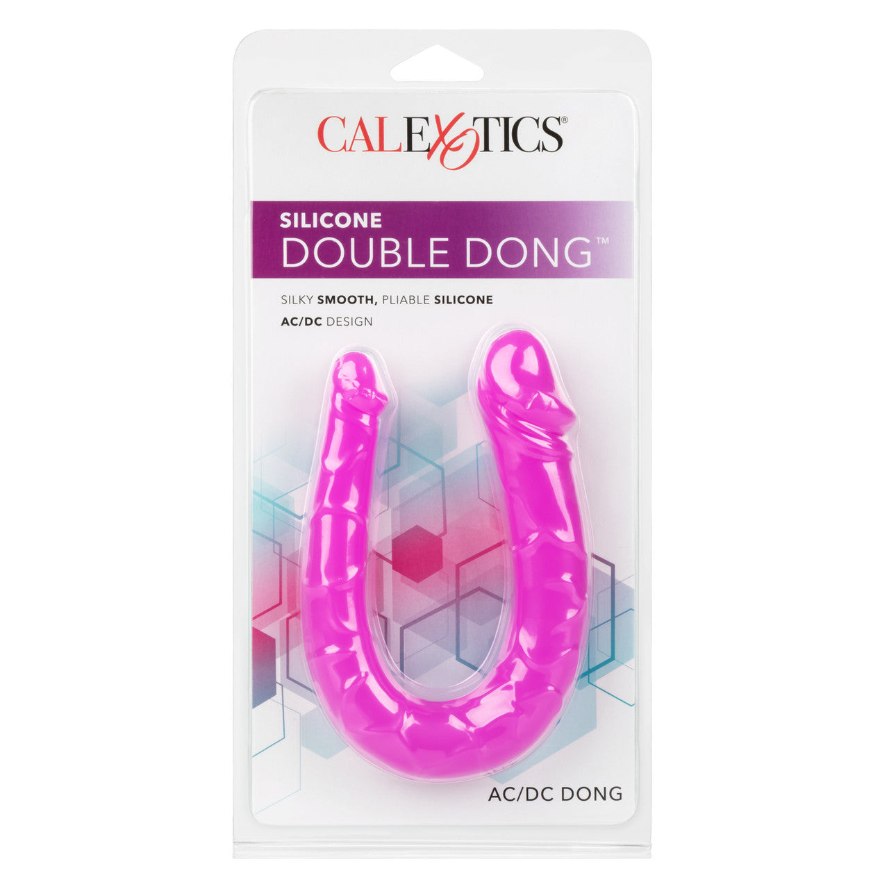 Silicone Double Dong – Purple, AC/DC