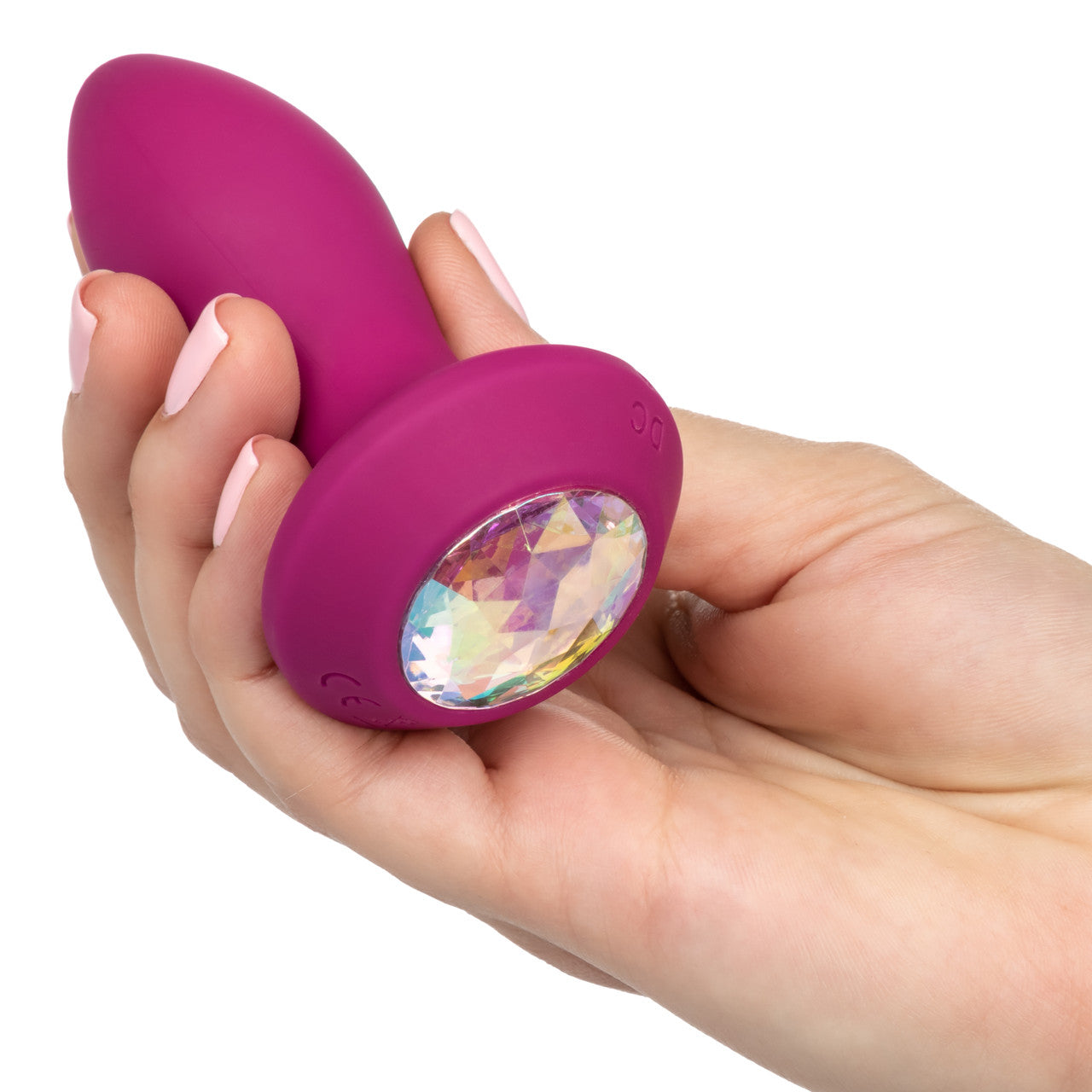 Power Gem Vibrating Petite Crystal Probe – Purple