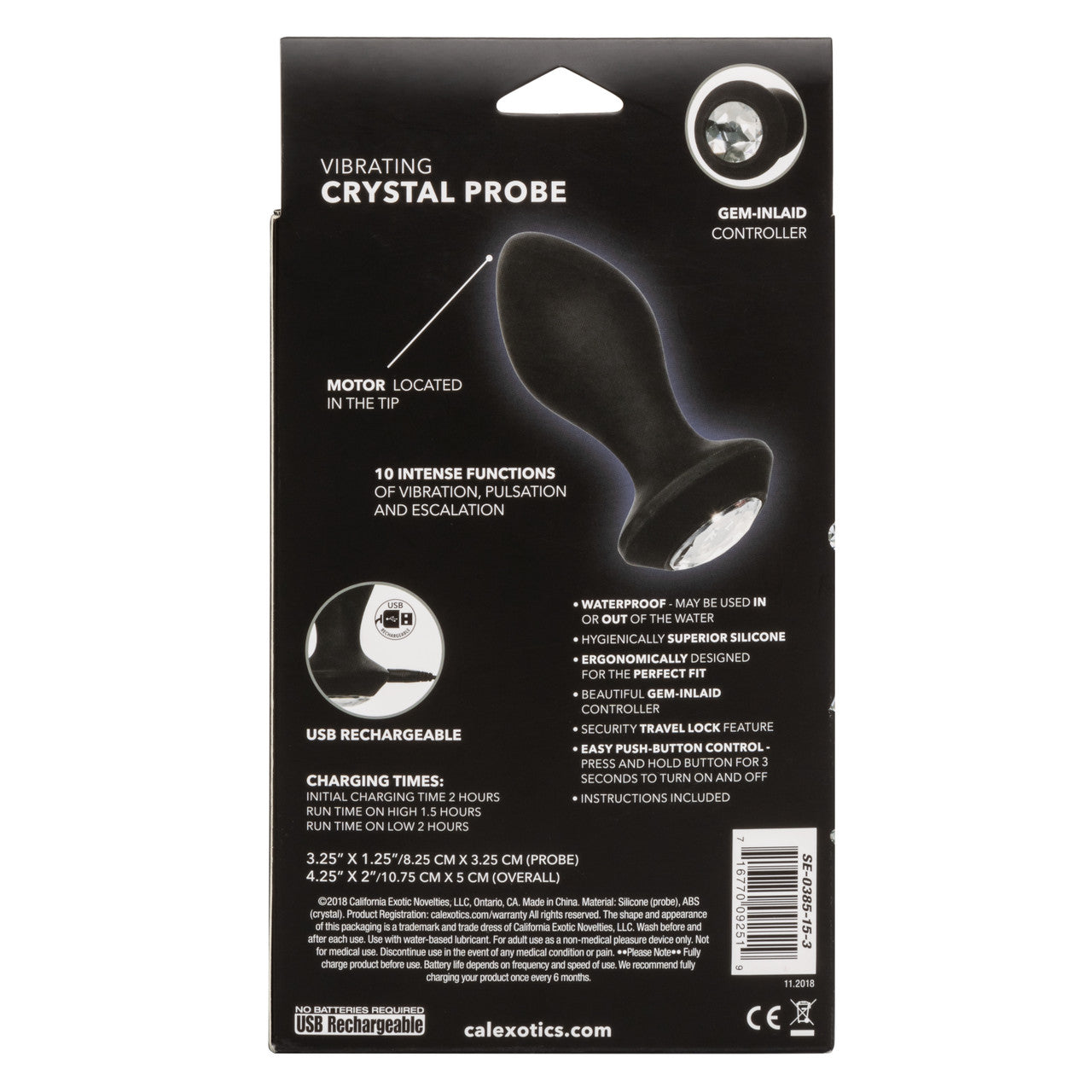 POWER GEM VIBRATING CRYSTAL PROBE
